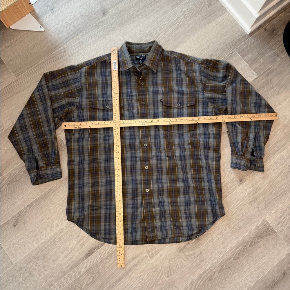Polo Jeans Co. Ralph Lauren Workwear Flannel Button Down Mens XL